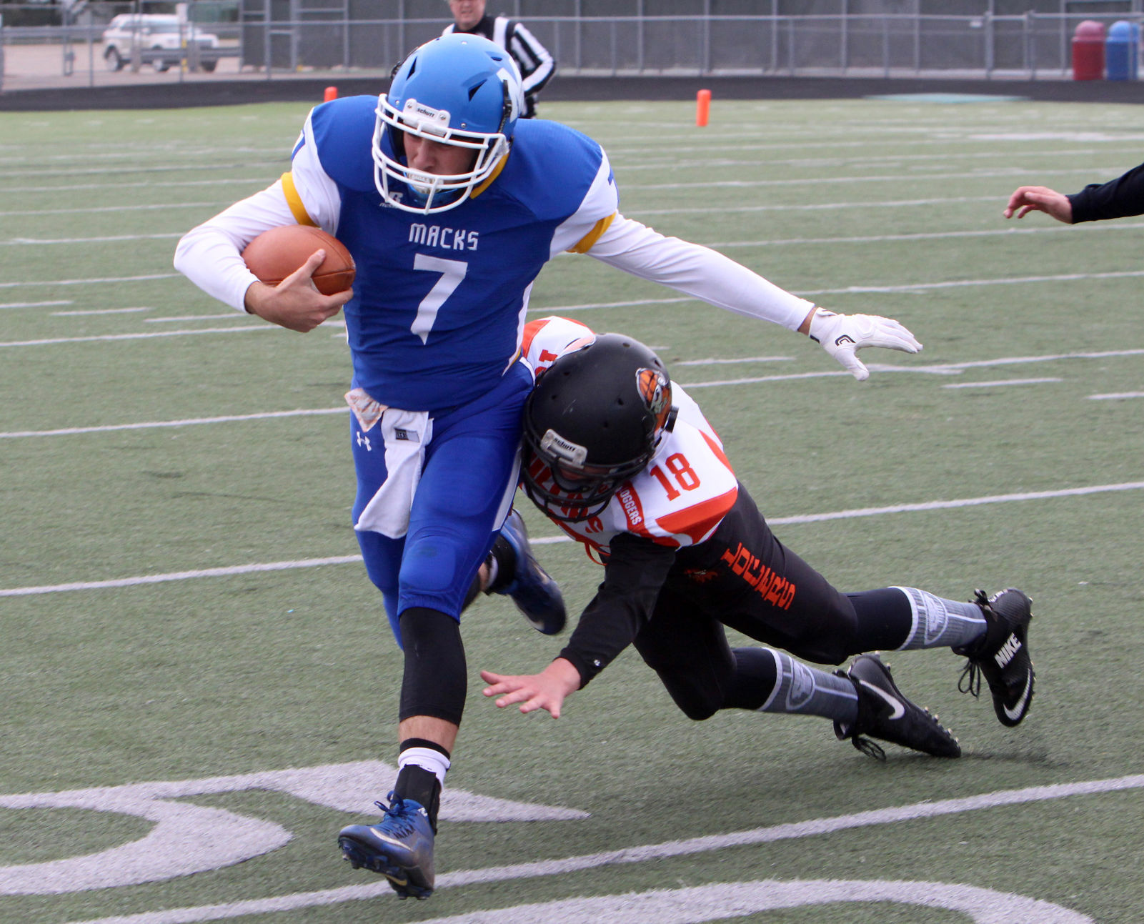 Phillips at McDonell football 9-29-18